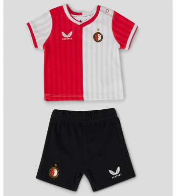 Feyenoord Hemmaställ Barn 2023-24 Kortärmad (+ Korta byxor)